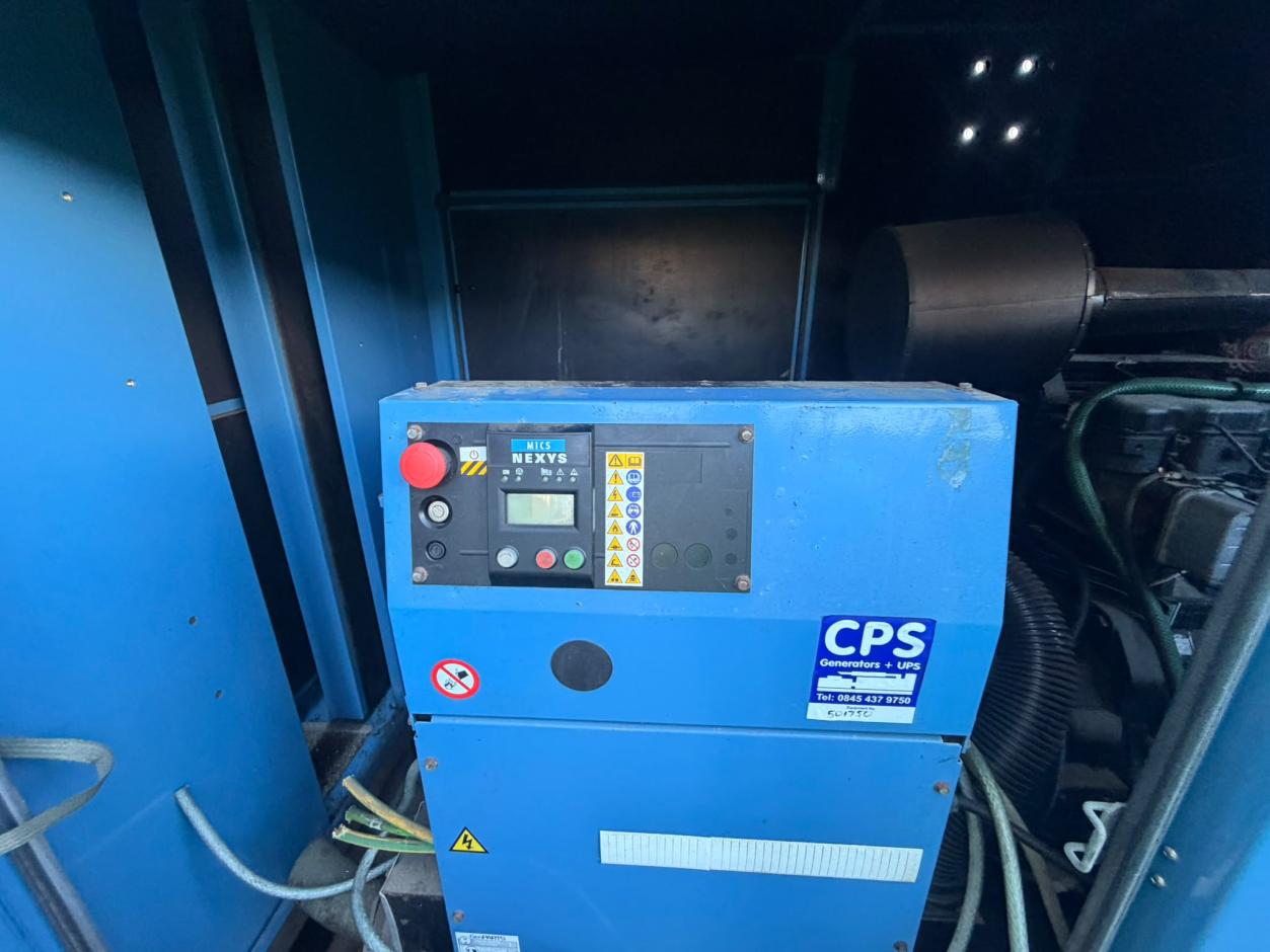 Mounted MICS NEXYS control panel on the SDMO J300K generator